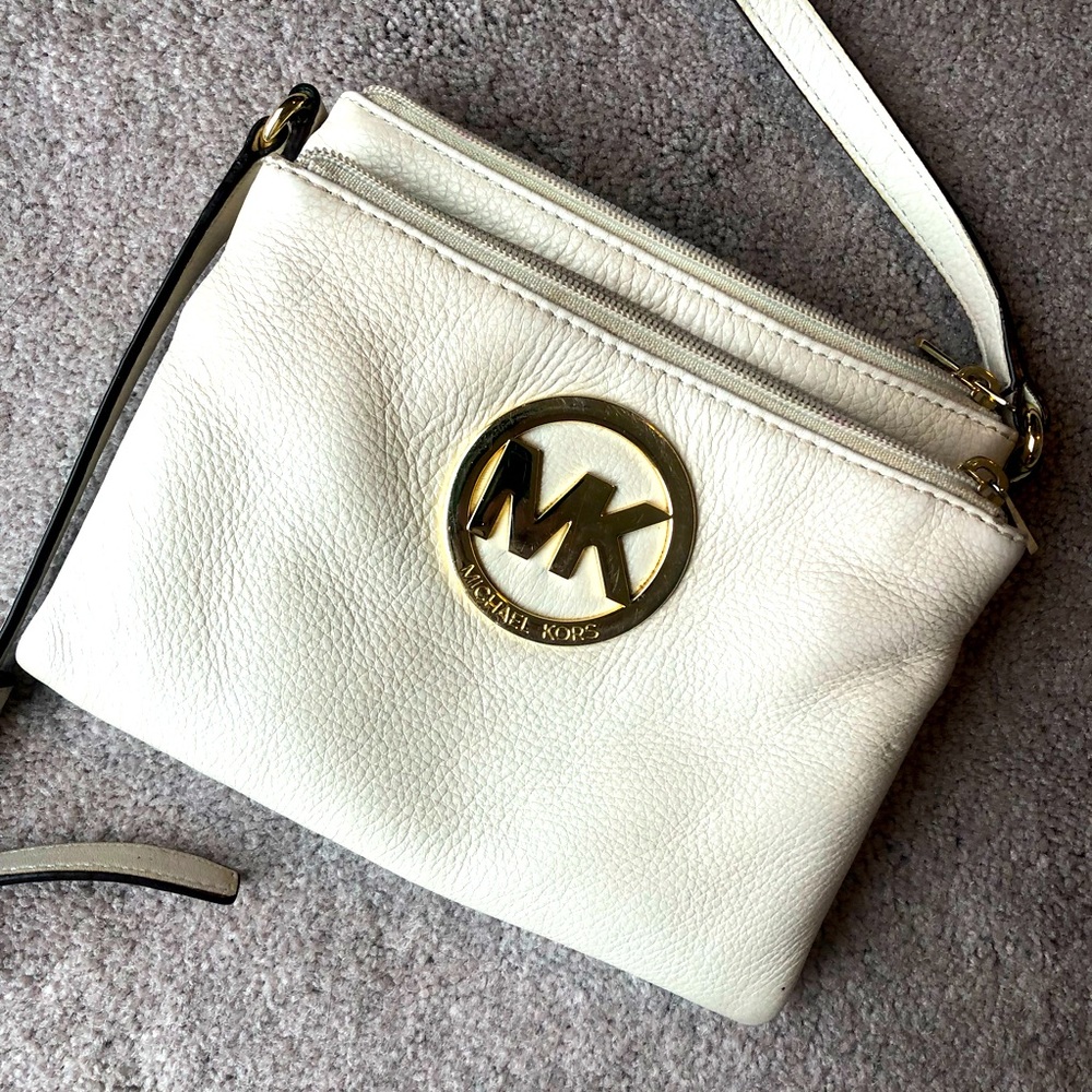 Michael Kors leather side bag